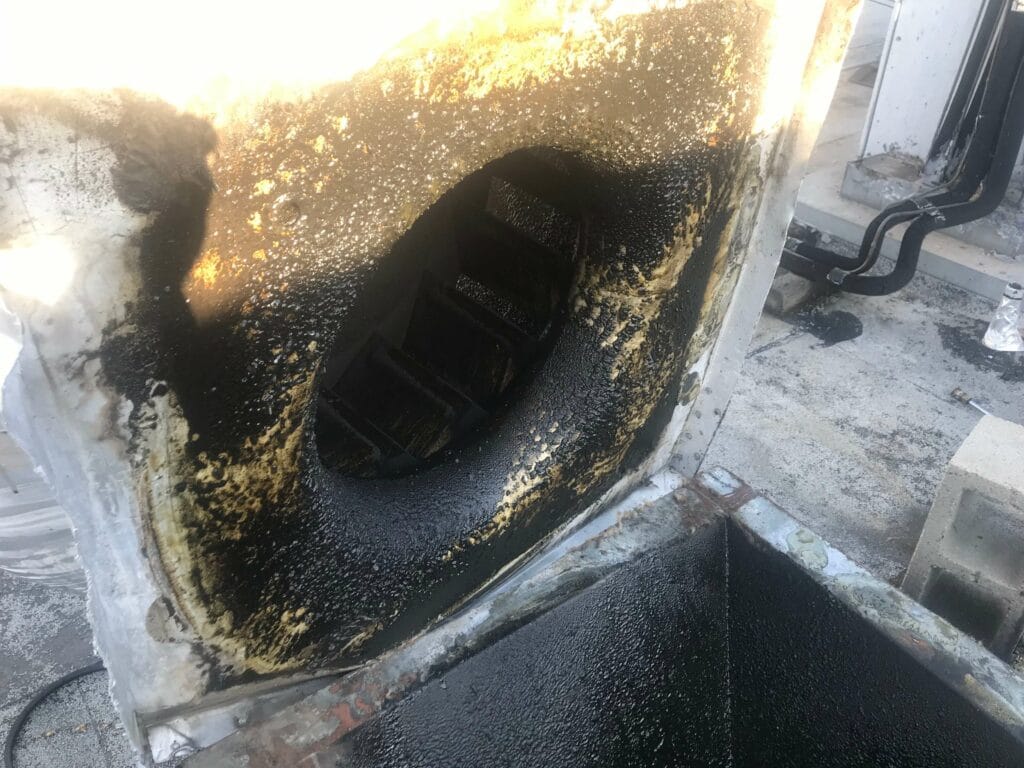 Commercial kitchen exhaust cleaning work for Venice