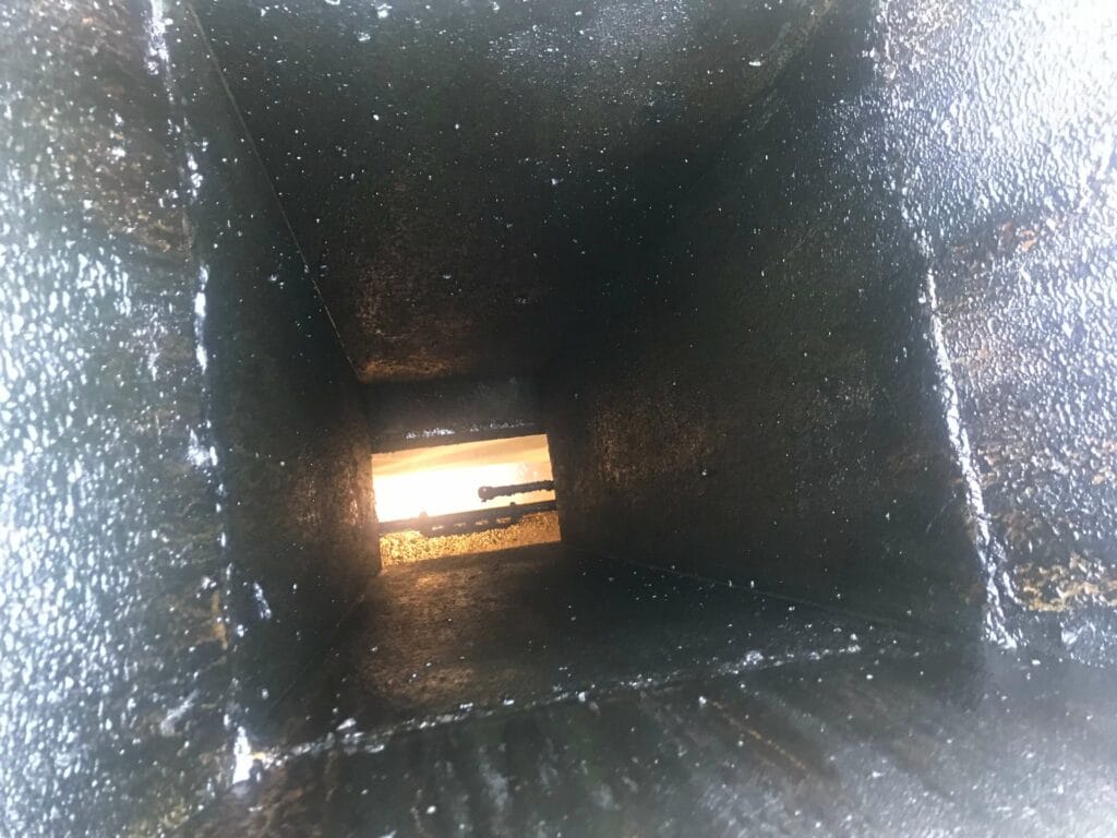 Commercial kitchen exhaust cleaning work for Westlake