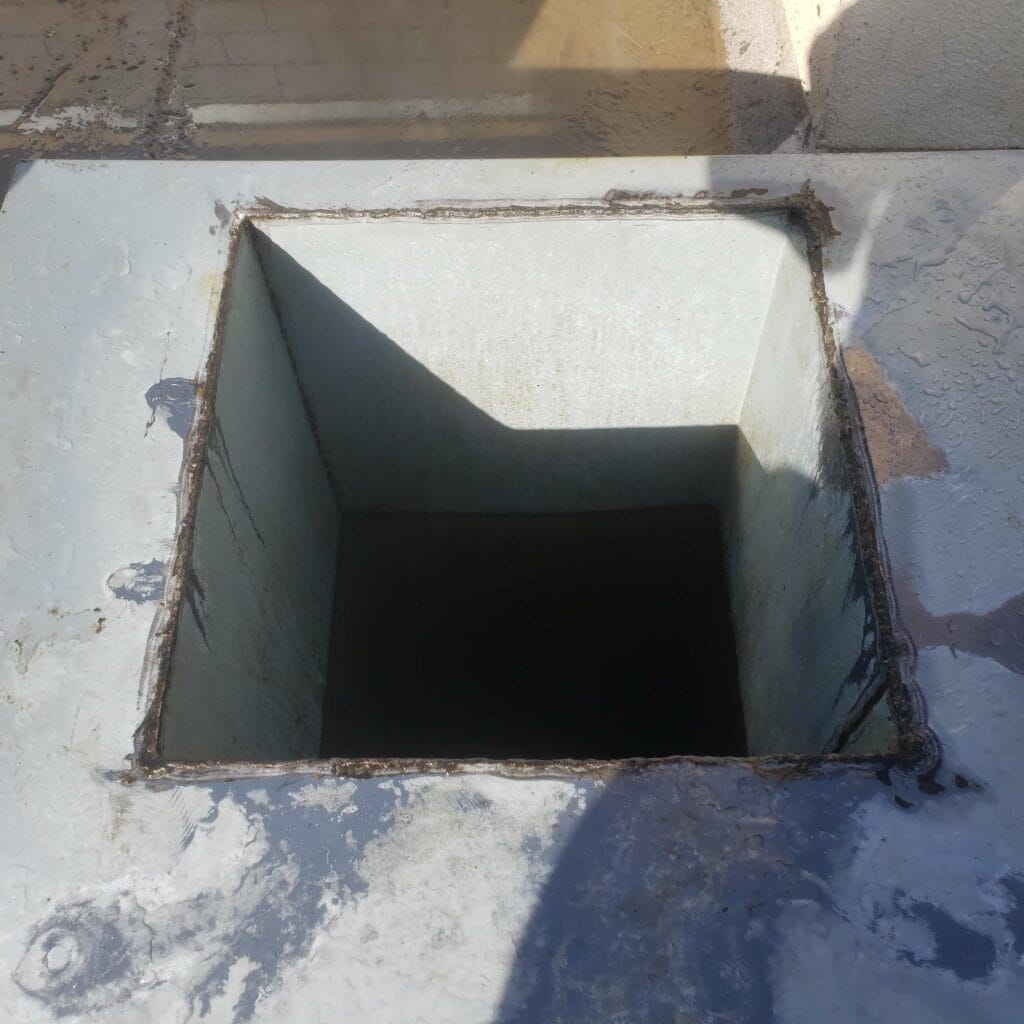 Commercial kitchen exhaust cleaning work for Downey