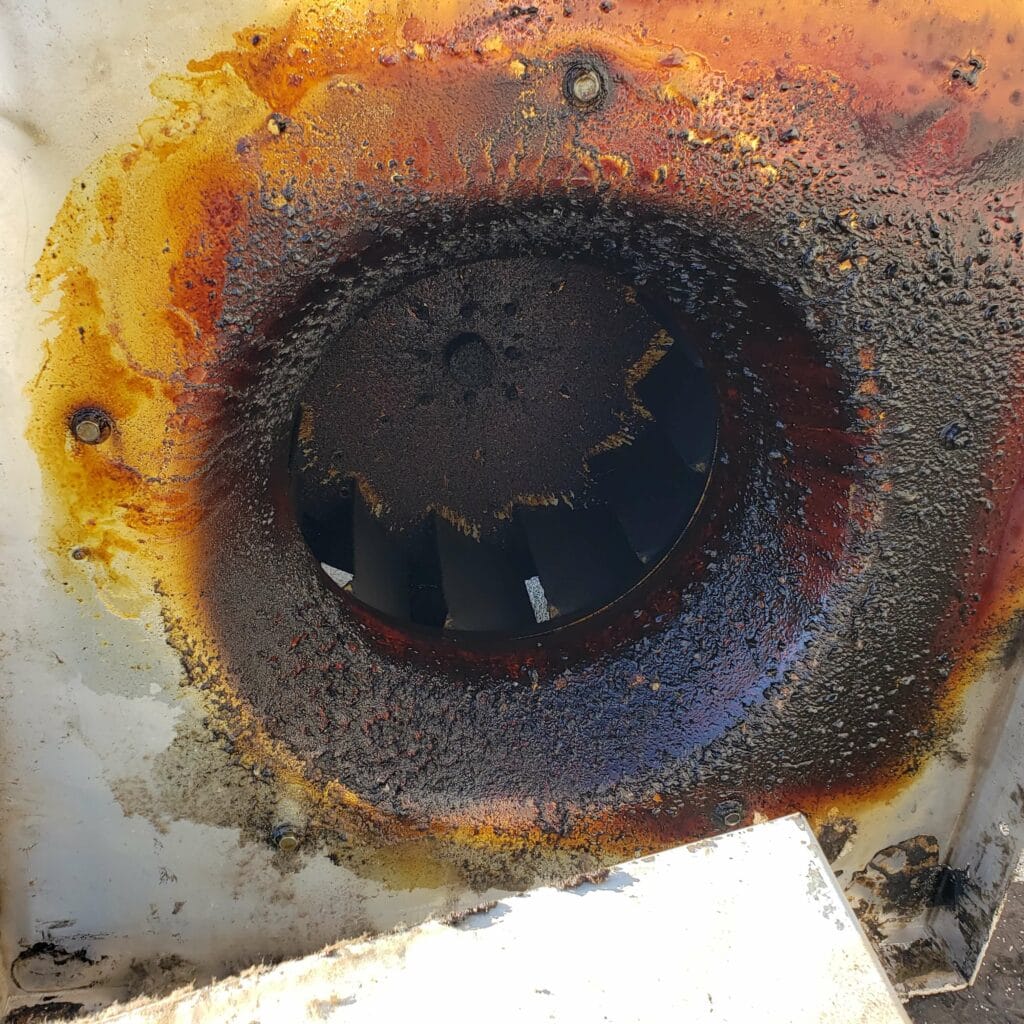 Commercial kitchen exhaust cleaning work for Beverly Hills
