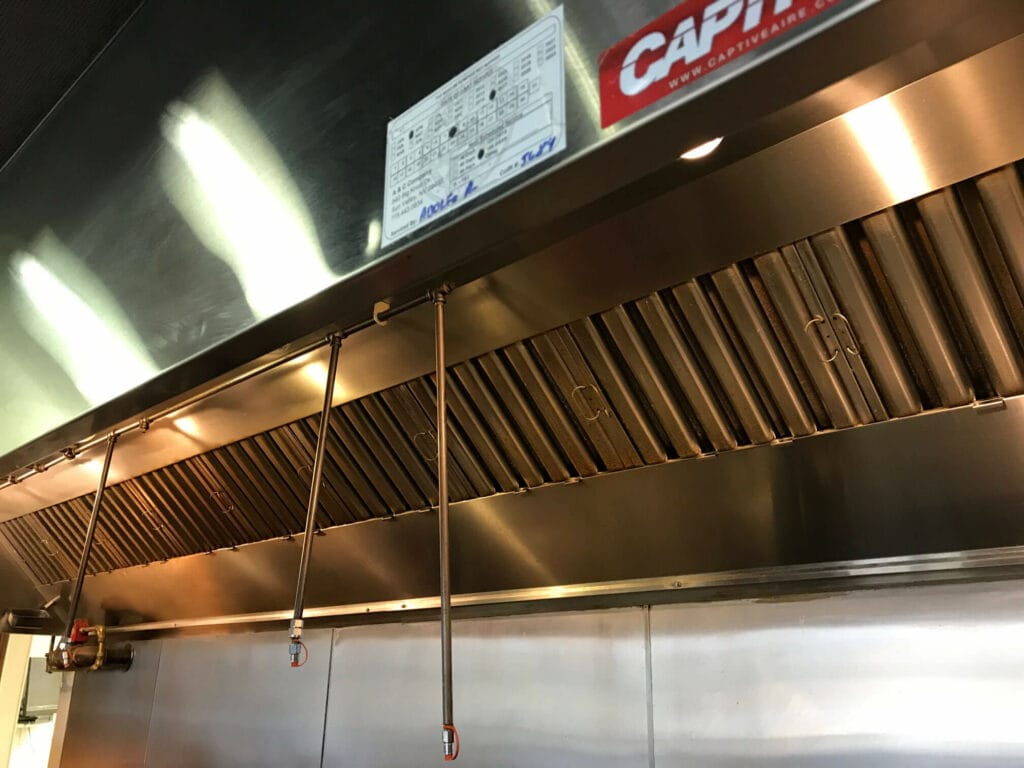 Commercial kitchen exhaust cleaning work for Pasadena